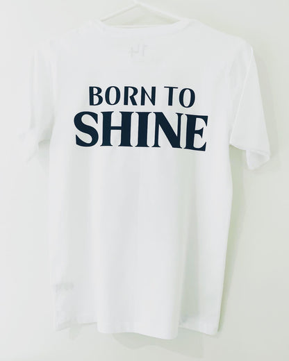 Diljit Dosanjh | Born To Shine | Unisex T-shirt| Diljit Picture On Front | Born To Shine On Back | 100% cotton