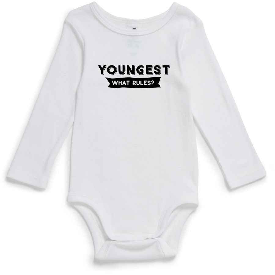 YOUNGEST WHAT RULES? | Baby Bodysuit