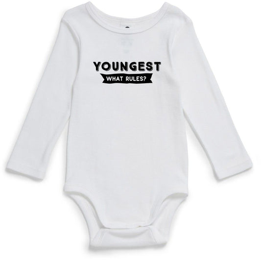 YOUNGEST WHAT RULES? | Baby Bodysuit